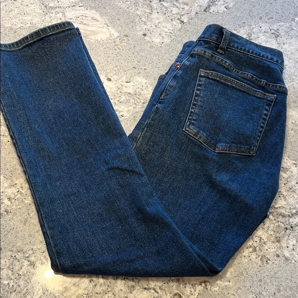 Caslon Women's Blue Straight Leg Jeans 6P